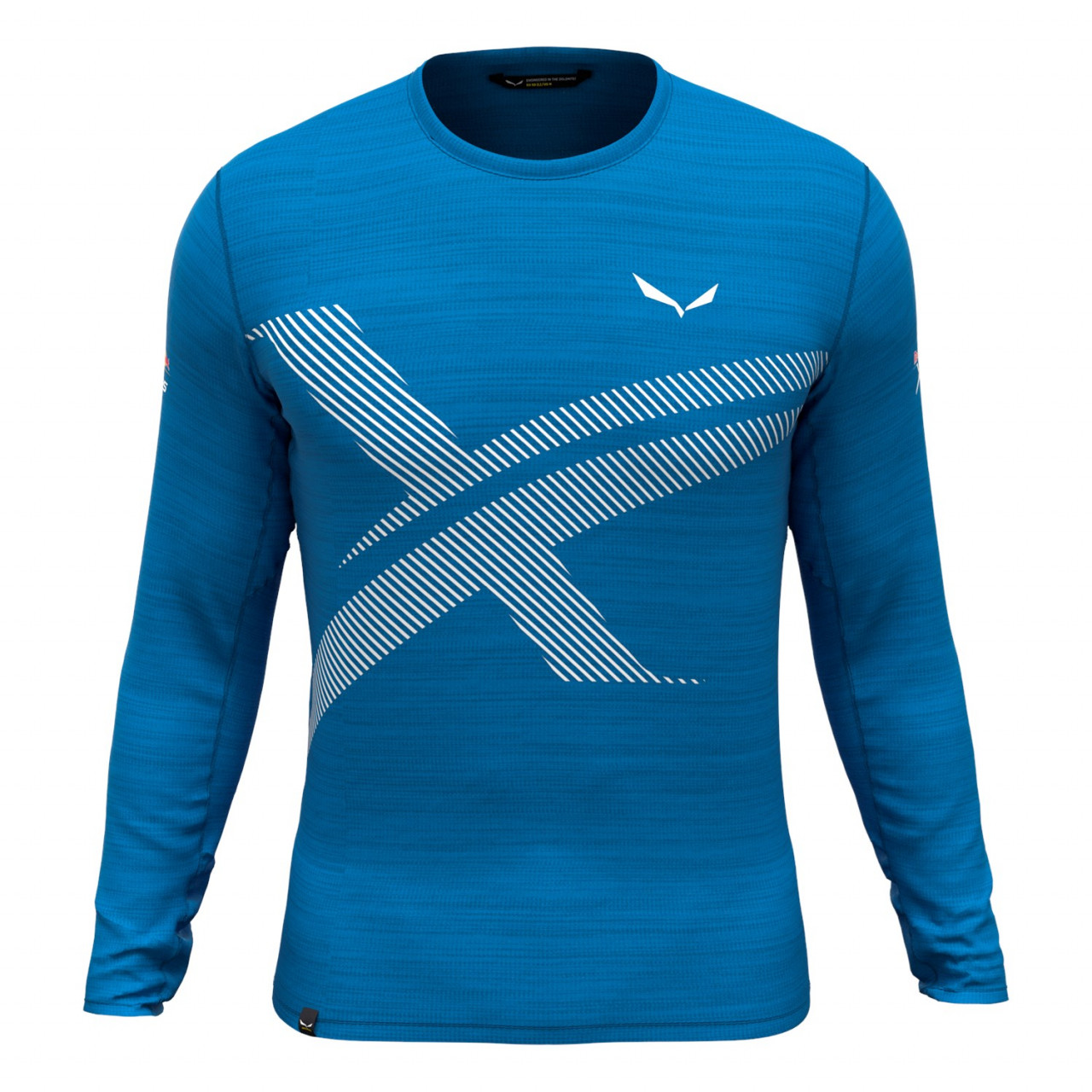 T-Shirts Salewa X-Alps Tech Long Sleeve Homem Azuis 246AMGIJY